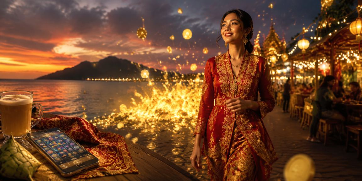 Akses promosi Hari Raya kasino dalam talian melalui telefon di Kota Kinabalu